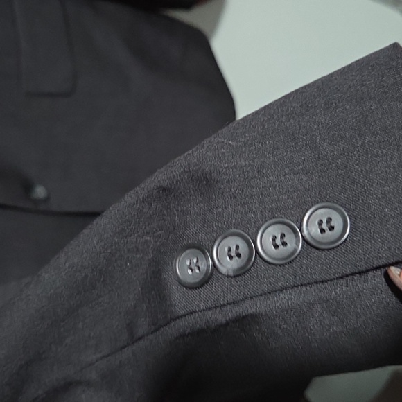 Pronto Uomo Men's Black Suit Blazer - Picture 3 of 7